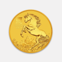 Złota moneta Lunar III: Rok Konia 2026 1 uncja Złota moneta Lunar III: Rok Konia 2026 1 uncja