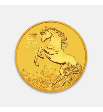 Złota moneta Lunar III: Rok Konia 2026 1 uncja Złota moneta Lunar III: Rok Konia 2026 1 uncja