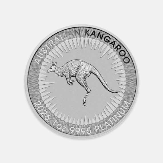 Platynowa moneta Australijski Kangur 1 uncja