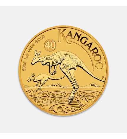 Złota moneta Australijski Kangur 1 oz (1 uncja) Złota moneta Australijski Kangur 1 oz (1 uncja)