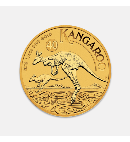 Złota moneta Australijski Kangur 1/4 uncji Złota moneta Australijski Kangur 1/4 uncji