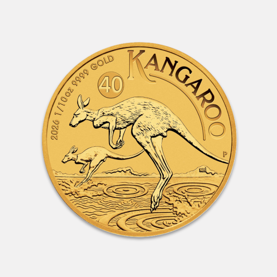 Złota moneta Australijski Kangur 1/10 uncji Złota moneta Australijski Kangur 1/10 uncji
