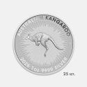 Zestaw: 25x srebrna moneta Australijski Kangur 1 uncja Zestaw: 25x srebrna moneta Australijski Kangur 1 uncja