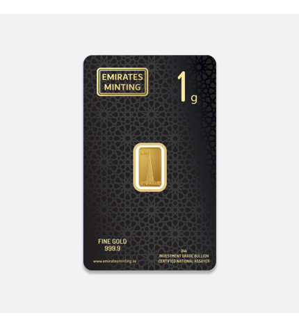 1 g sztabka złota Burj Khalifa Emirates Minting 1 g sztabka złota Burj Khalifa Emirates Minting