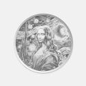 Srebrna moneta Fidżi: Mona Lisa x Van Gogh 2024 1 uncja Srebrna moneta Fidżi: Mona Lisa x Van Gogh 2024 1 uncja