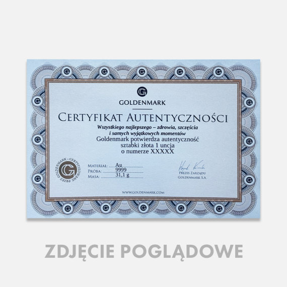 1/200 uncji sztabka złota Germania Mint 1/200 uncji sztabka złota Germania Mint