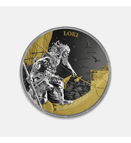 Ragnarök: Loki & Heimdall Geminus 2×1 uncja srebra Ragnarök: Loki & Heimdall Geminus 2×1 uncja srebra