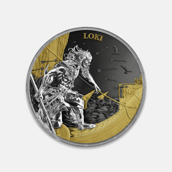 Ragnarök: Loki & Heimdall Geminus 2×1 uncja srebra Ragnarök: Loki & Heimdall Geminus 2×1 uncja srebra