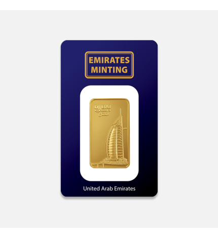 50 g sztabka złota Burj Al Arab Jumeirah Emirates Minting 50 g sztabka złota Burj Al Arab Jumeirah Emirates Minting