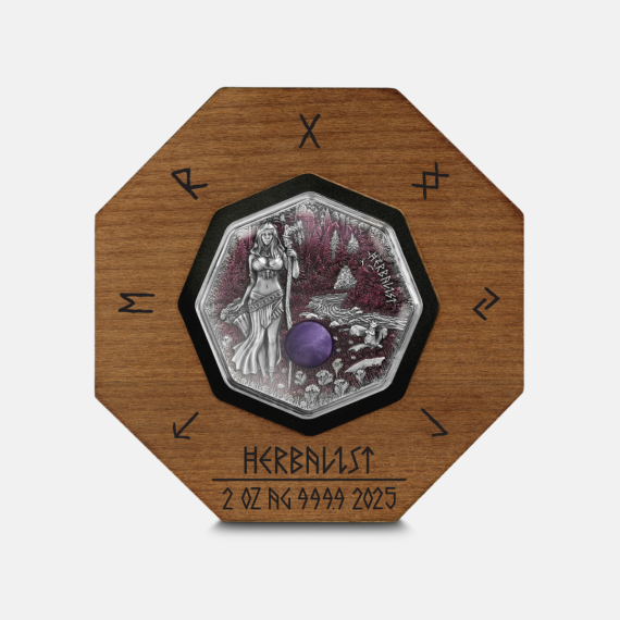 Czary: Herbalist 2025 2 uncje srebra Czary: Herbalist 2025 2 uncje srebra