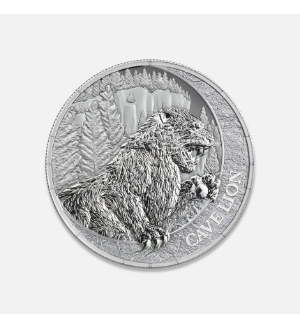 Megafauna: Lew Jaskiniowy 2026 1 uncja srebra Megafauna: Lew Jaskiniowy 2026 1 uncja srebra