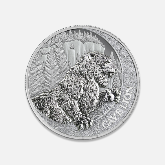 Megafauna: Lew Jaskiniowy 2026 1 uncja srebra