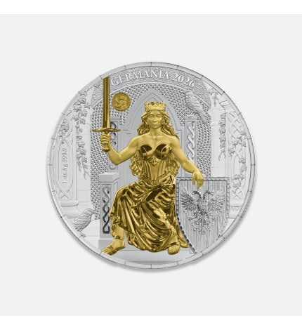 Germania Złota Edycja 2026 1 uncja srebra Germania Złota Edycja 2026 1 uncja srebra