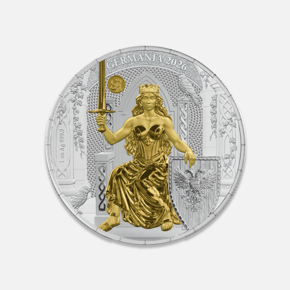 Germania Złota Edycja 2026 1 uncja srebra