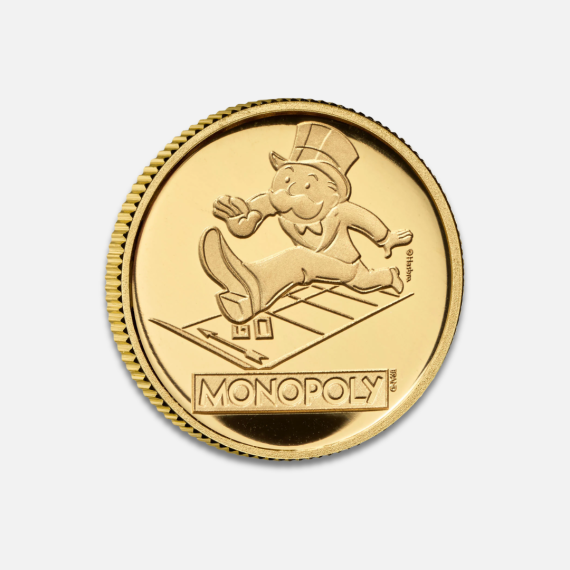Monopoly Proof 2025 1/40 uncji złota Monopoly Proof 2025 1/40 uncji złota