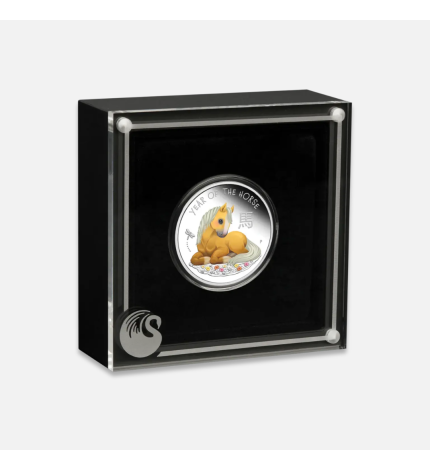 Rok Konia - Źrebak Proof 2026 1/2 uncja srebra Rok Konia - Źrebak Proof 2026 1/2 uncja srebra