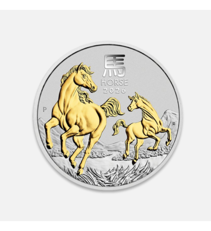 Lunar lll: Rok Konia 2026 1 uncja srebra Lunar lll: Rok Konia 2026 1 uncja srebra