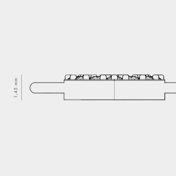 Bransoletka z białego złota z zawieszką serce z diamentami 0.09 ct - próba 585 Bransoletka z białego złota z zawieszką serce z diamentami 0.09 ct - próba 585