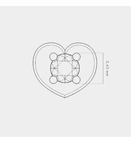 Złote kolczyki z diamentami 0.12 ct - próba 585 Złote kolczyki z diamentami 0.12 ct - próba 585