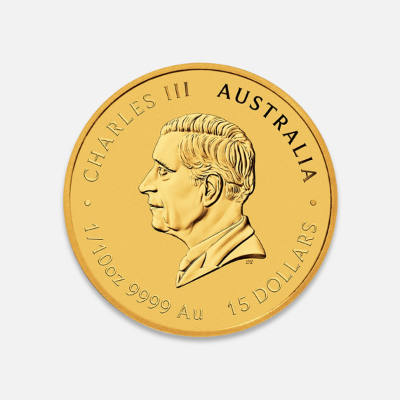 Złota moneta Lunar III: Rok Konia 2026 kolorowana 1/10 uncji Złota moneta Lunar III: Rok Konia 2026 kolorowana 1/10 uncji