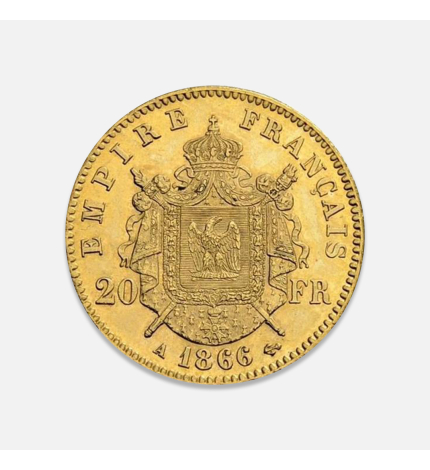 Złota moneta 20 Franków Francuskich 6,45 g Złota moneta 20 Franków Francuskich 6,45 g