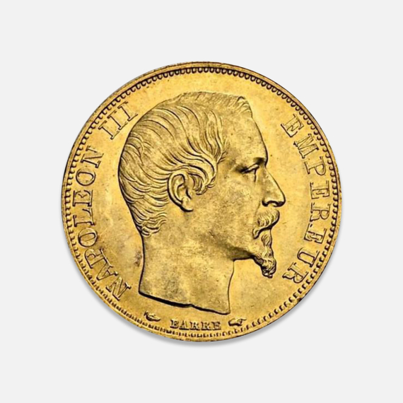 Złota moneta 20 Franków Francuskich 6,45 g Złota moneta 20 Franków Francuskich 6,45 g