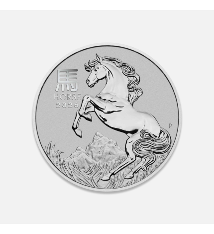 Platynowa moneta Lunar lll: Rok Konia 2026 1 uncja Platynowa moneta Lunar lll: Rok Konia 2026 1 uncja