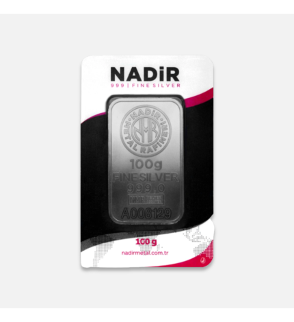100 g sztabka srebra 100 g sztabka srebra