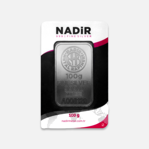 100 g sztabka srebra 100 g sztabka srebra