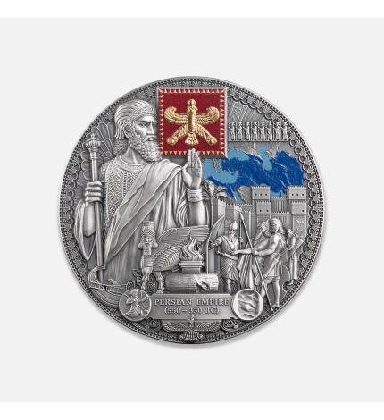 Dziedzictwo Wielkiego Imperium Perskiego 2026 2 uncje srebra Dziedzictwo Wielkiego Imperium Perskiego 2026 2 uncje srebra