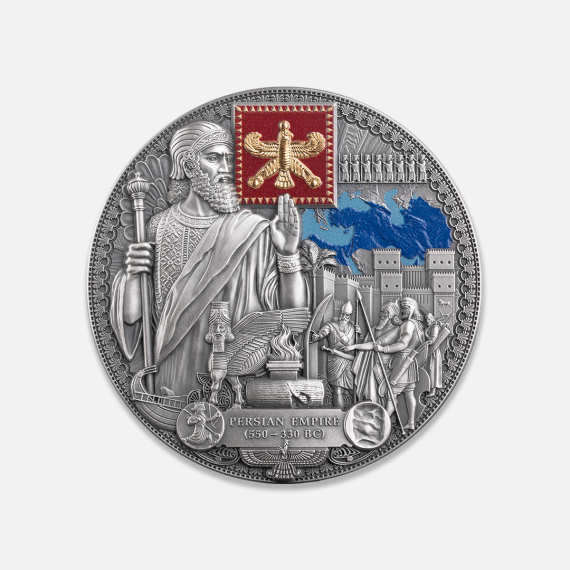Dziedzictwo Wielkiego Imperium Perskiego 2026 2 uncje srebra Dziedzictwo Wielkiego Imperium Perskiego 2026 2 uncje srebra
