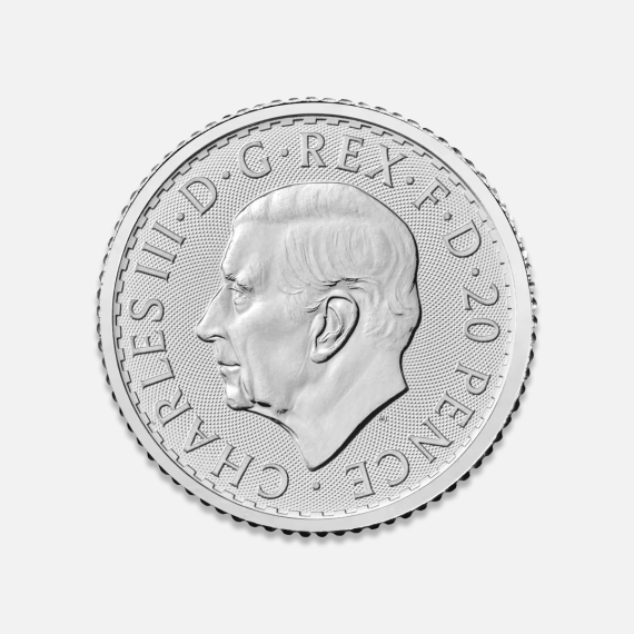 Srebrna moneta Britannia 1/10 uncji Srebrna moneta Britannia 1/10 uncji