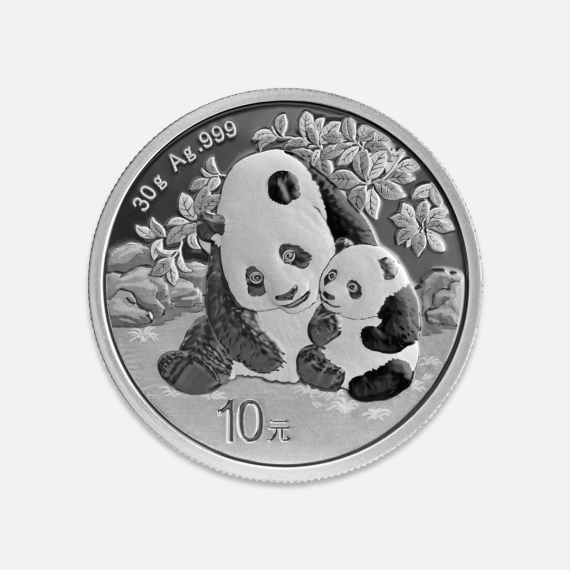 Srebrna moneta Chińska Panda 30 g