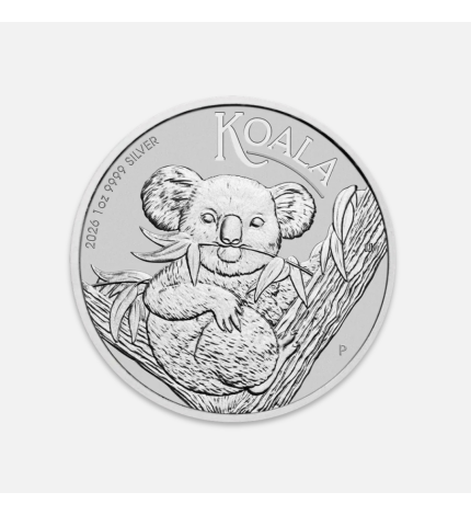 Srebrna moneta Koala 1 uncja Srebrna moneta Koala 1 uncja