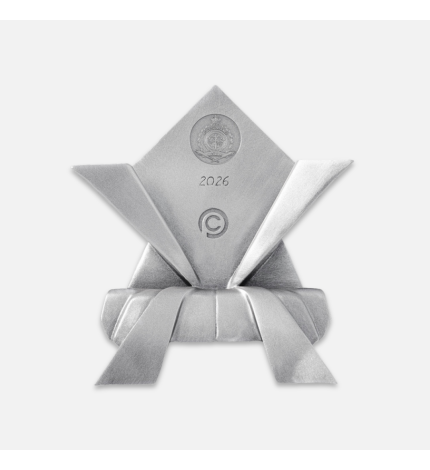 Srebrna Żaba Origami 2026 2...