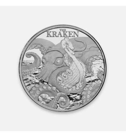 Srebrna moneta Kraken 2026 1 uncja Srebrna moneta Kraken 2026 1 uncja
