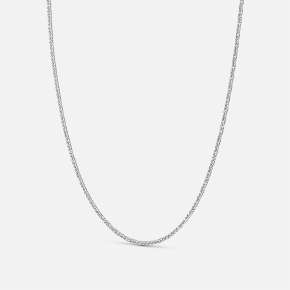 Srebrny łańcuszek o splocie lisi ogon - próba 925 Srebrny łańcuszek o splocie lisi ogon - próba 925