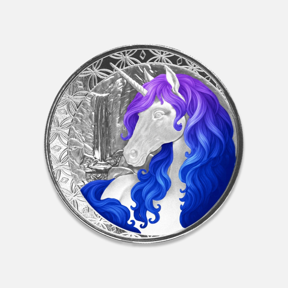 Srebrna moneta Jednorożec: Celestra 2025 1 uncja Srebrna moneta Jednorożec: Celestra 2025 1 uncja