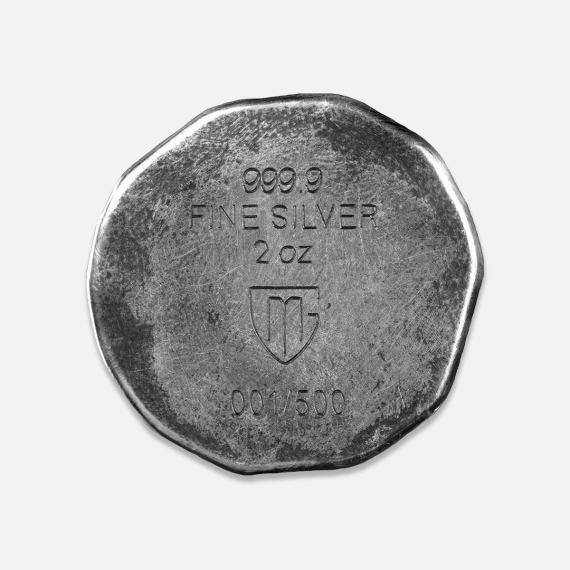 Srebrna sztabka Vegvisir 2 uncje Srebrna sztabka Vegvisir 2 uncje
