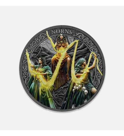 Srebrna moneta Norns Mystery Box 2026 1 uncja Srebrna moneta Norns Mystery Box 2026 1 uncja