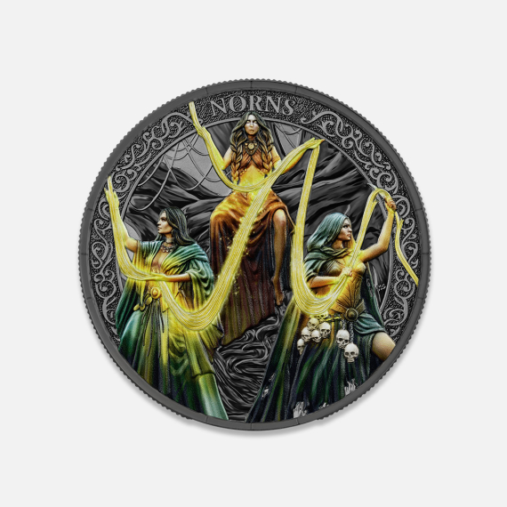 Srebrna moneta Norns Mystery Box 2026 1 uncja Srebrna moneta Norns Mystery Box 2026 1 uncja