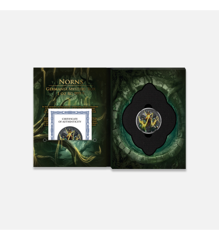 Srebrna moneta Norns Mystery Box 2026 1 uncja Srebrna moneta Norns Mystery Box 2026 1 uncja