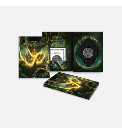 Srebrna moneta Norns Mystery Box 2026 1 uncja Srebrna moneta Norns Mystery Box 2026 1 uncja