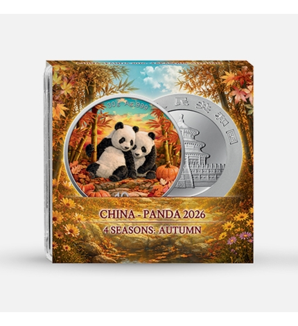 Chińska Panda 2026 Jesień 30 g srebra Chińska Panda 2026 Jesień 30 g srebra