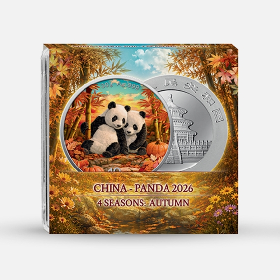 Chińska Panda 2026 Jesień 30 g srebra Chińska Panda 2026 Jesień 30 g srebra