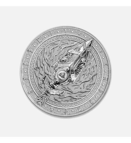 Artefakt Gungnir 2026 1 uncja srebra Artefakt Gungnir 2026 1 uncja srebra