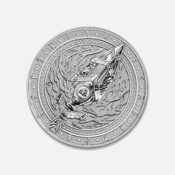 Artefakt Gungnir 2026 1 uncja srebra