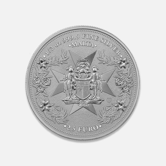 Złoty Orzeł Maltański 2026 1/2 uncji srebra Złoty Orzeł Maltański 2026 1/2 uncji srebra