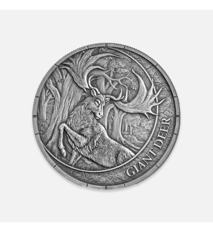 Megafauna: Jeleń Olbrzymi 2026 Oblivion 1 uncja srebra Megafauna: Jeleń Olbrzymi 2026 Oblivion 1 uncja srebra