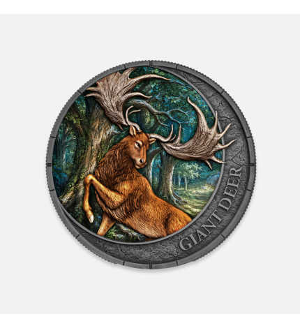Megafauna: Jeleń Olbrzymi 2026 Oblivion 1 uncja srebra Megafauna: Jeleń Olbrzymi 2026 Oblivion 1 uncja srebra